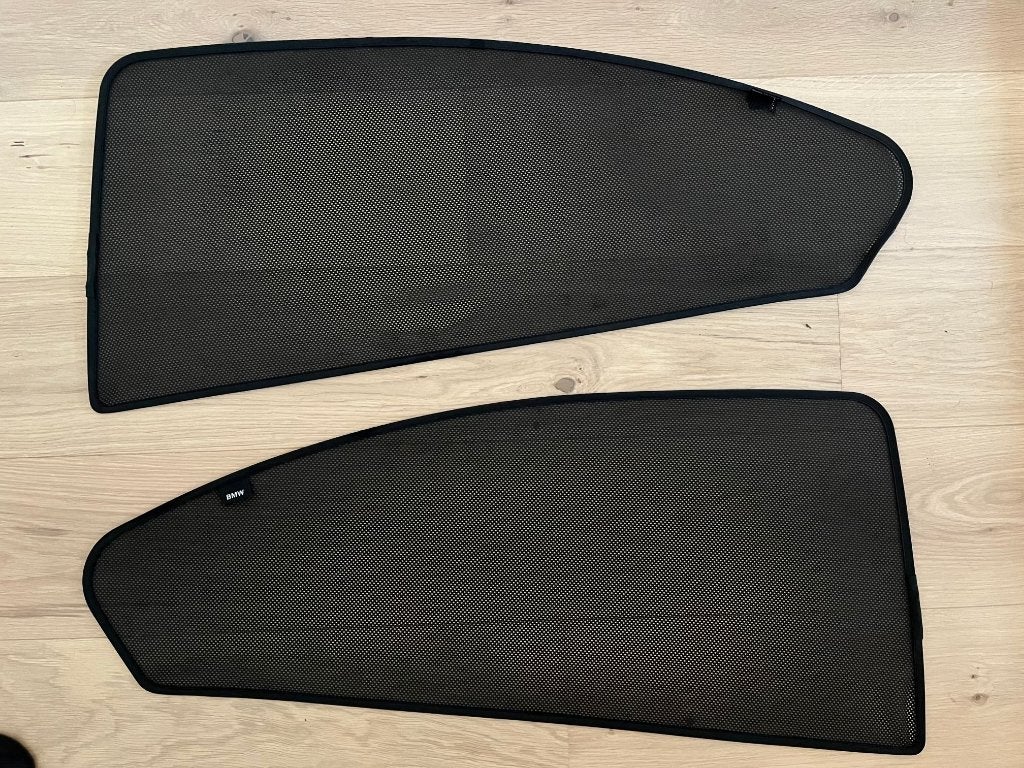 Originele BMW 3 Serie F30 sedan zonneschermen, Ophalen, Gebruikt