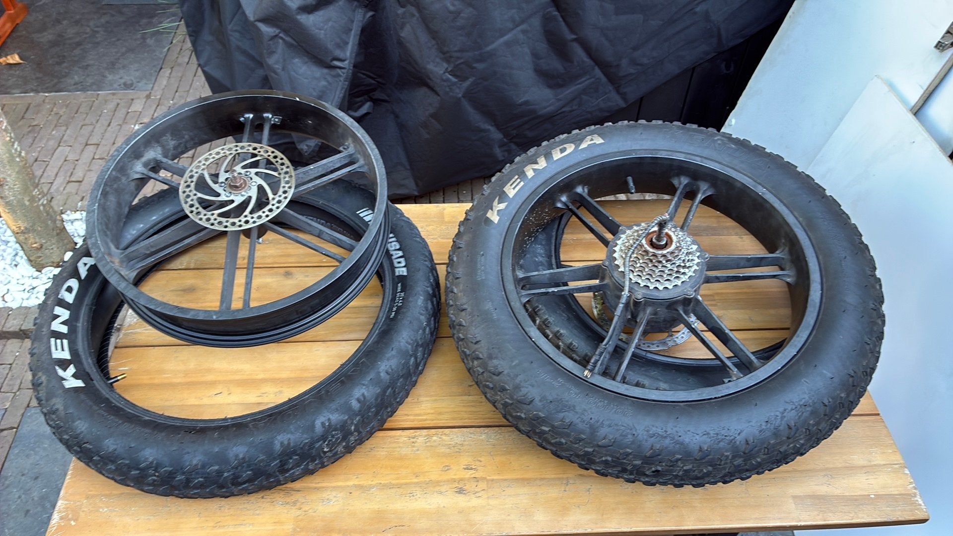 Fatbike banden, Fietsen en Brommers, Fietsonderdelen, Ophalen of Verzenden, Fatbike, Motor