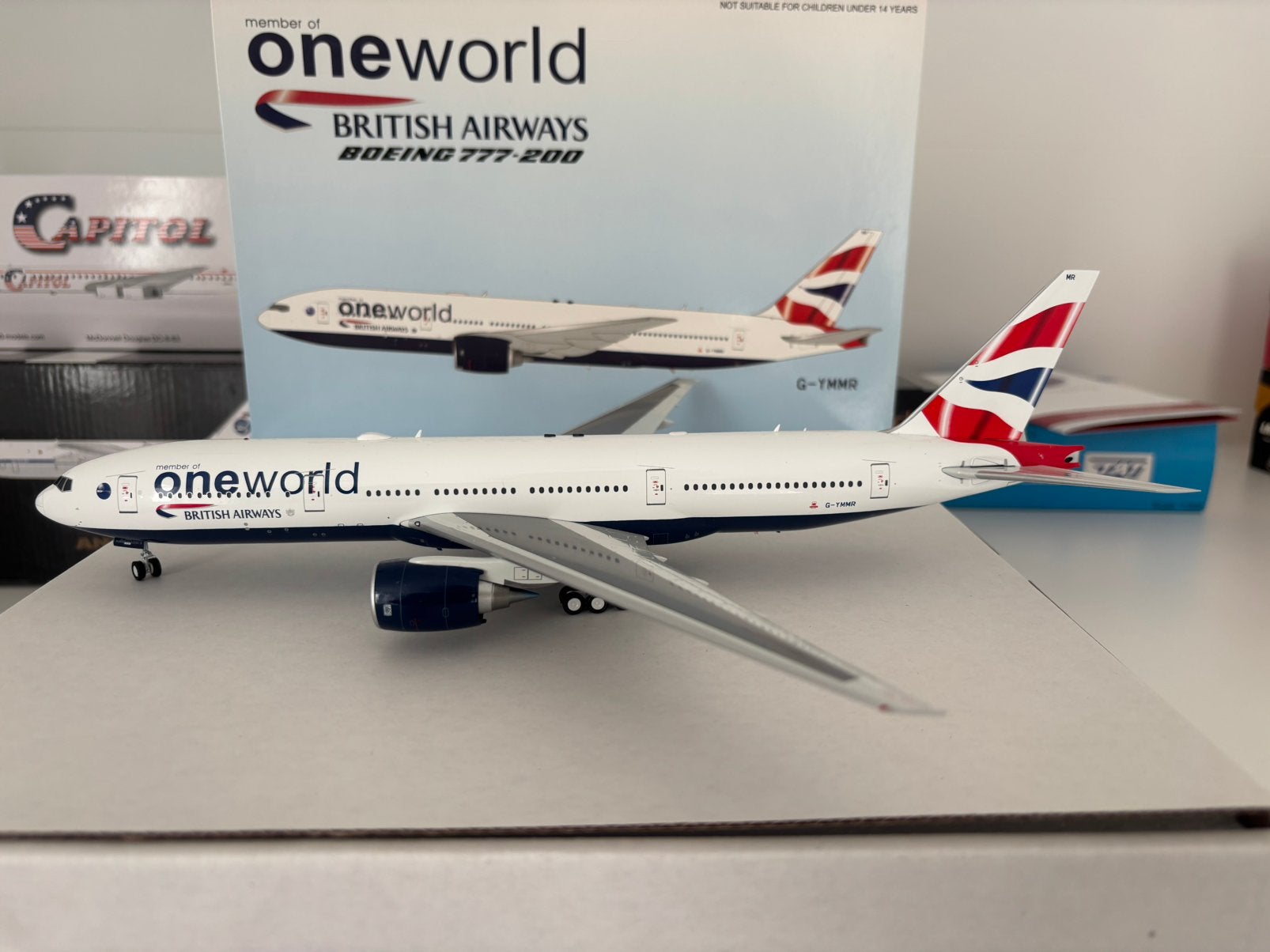 ARD200 British Airways Boeing 777 1/200, Verzamelen, Ophalen of Verzenden, Zo goed als nieuw, Schaalmodel