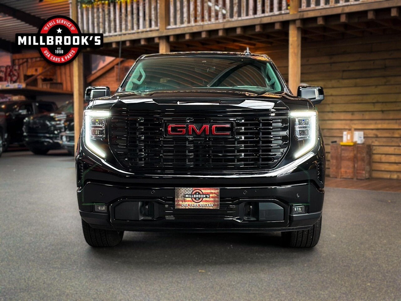 GMC Sierra Denali 6.2L V8, BPM VRIJ, 360 camera, adaptieve c, Automaat, 8 cilinders, 4 stoelen, Zwart