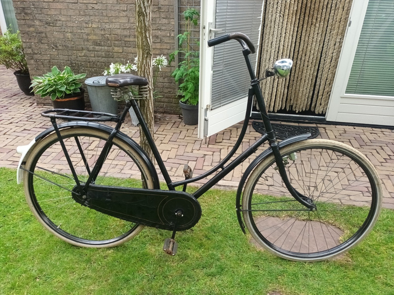 Gazelle Damesfiets uit 1931 - Oldtimer, Ophalen, Terugtraprem, Gazelle, 59 cm of meer