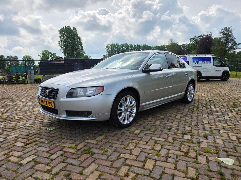 Volvo S80 2.5 T Geartronic 2006 Grijs, Auto's, Volvo, Particulier, S80, Benzine, D, Sedan, Automaat, Origineel Nederlands, Zilver of Grijs