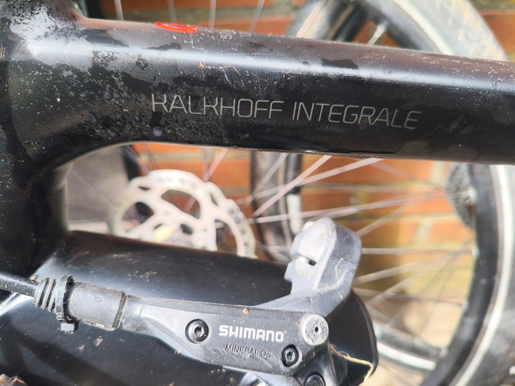 Kalkhoff Integrale onderdelen, Ophalen, Elektrische fiets, Frame