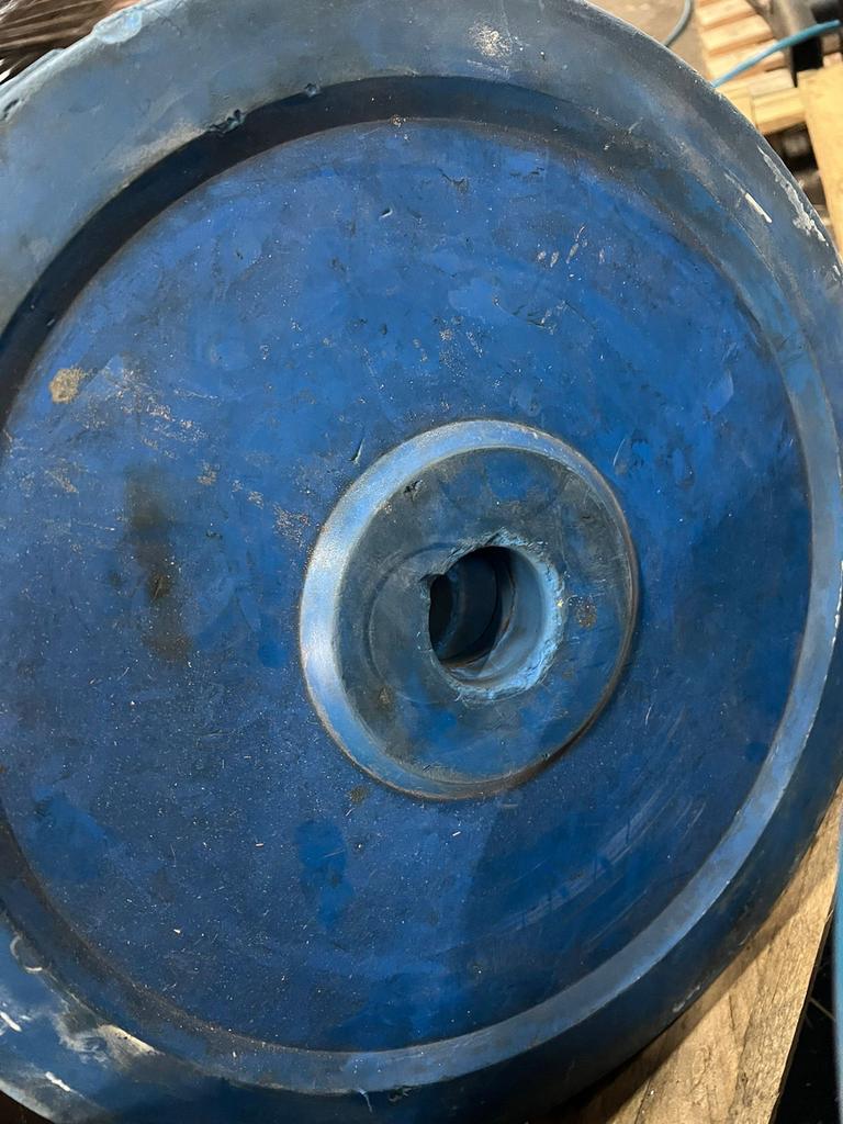 Gebruikte Bumperplates Set - 240 kg Totaal - €1,- per kg, Ophalen, Halterschijven, Divers, Zo goed als nieuw