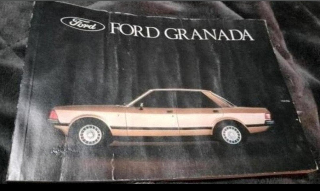 FORD GRANADA MK 2 HANDLEIDING Nederlandstalig, Ophalen of Verzenden