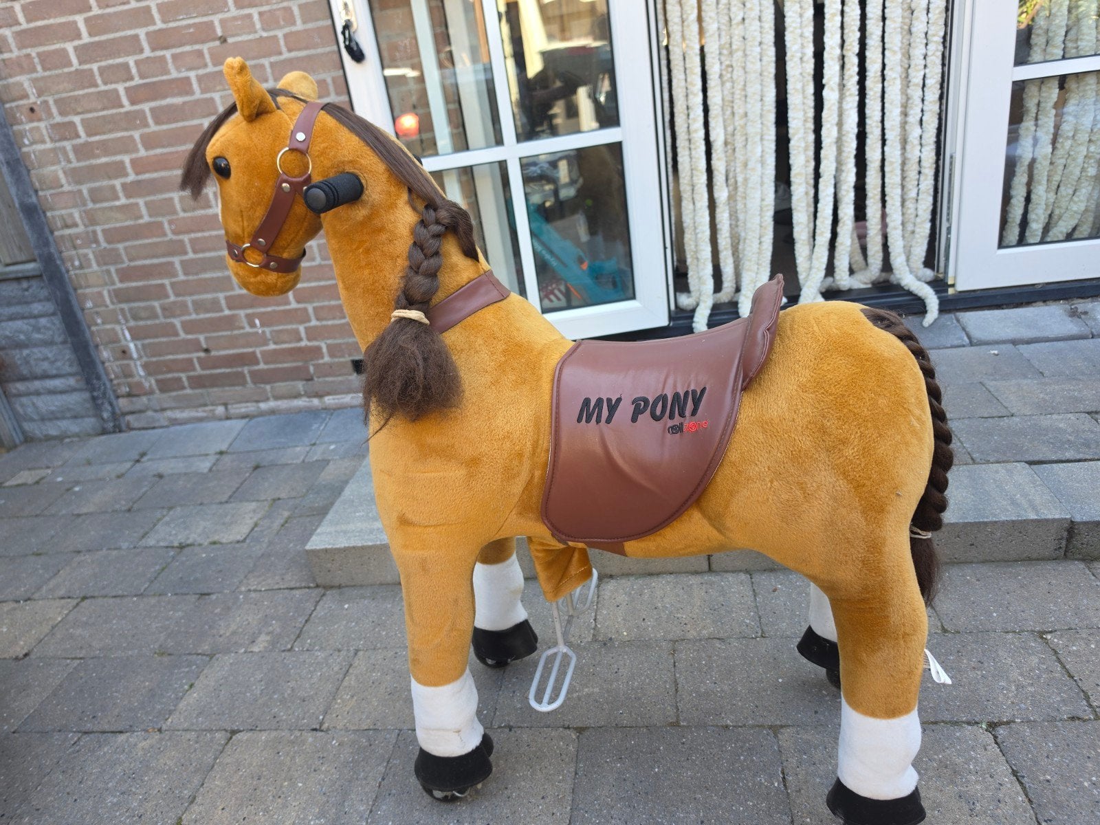 Rollzone mechanisch paard grote versie, Ophalen