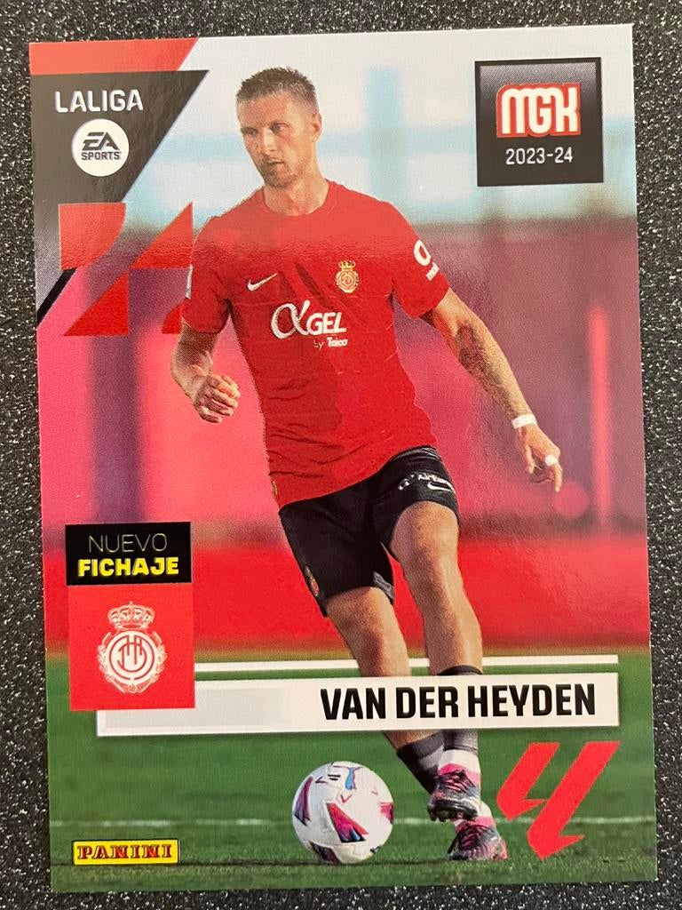 Panini La Liga MGK 23/24    VAN DER HEYDEN    RCD MALLORCA, Verzenden, Zo goed als nieuw, Plaatje
