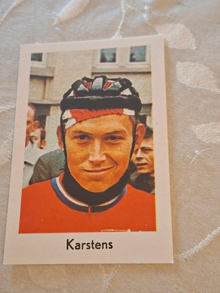 Prentje/Chromo : Gerben Karstens / Televizier, Verzenden, Zo goed als nieuw, Overige sporten, Poster, Plaatje of Sticker