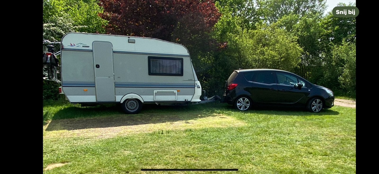 Hobby Classic Caravan 400 (1996), Caravans en Kamperen, Ophalen, Gebruikt