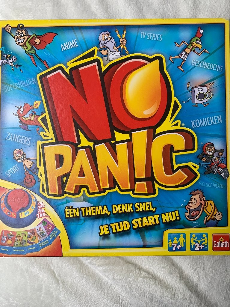 Spel No Panic!, Ophalen of Verzenden, Zo goed als nieuw