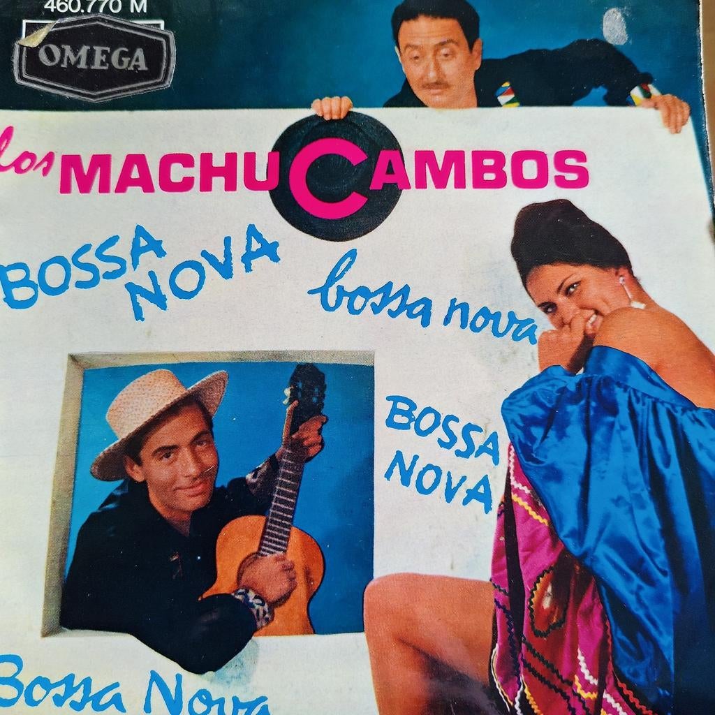 Los Machucambos - Bossa Nova (Omega 460.770 M), Cd's en Dvd's, Vinyl Singles, Ophalen of Verzenden, 1960 - 1969, Gebruikt, 7 inch