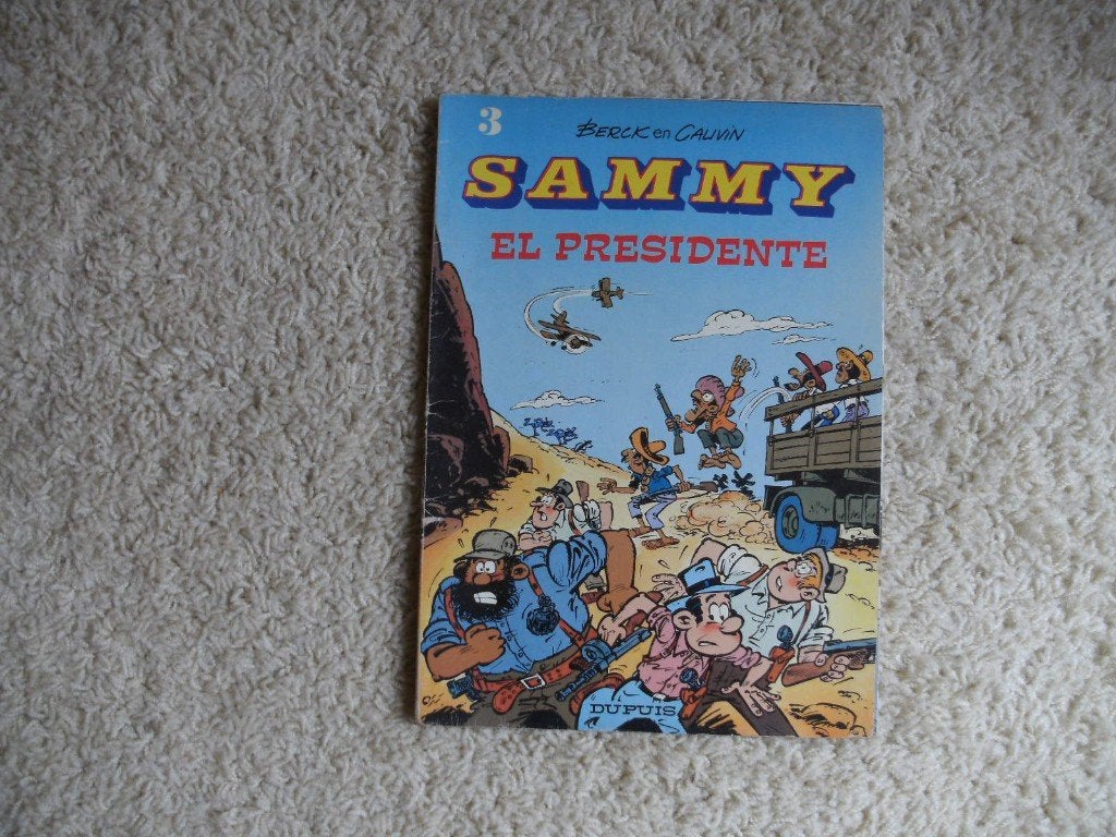 Sammy El Presidente, Berck (Berckmans) en Cauvin., Boeken, Stripboeken, Eén stripboek, Ophalen of Verzenden, Berckmans en Cauvin