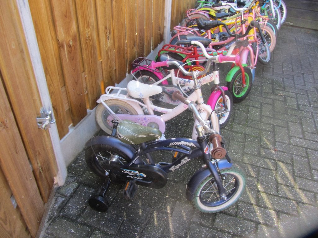 te koop Diverse kinderfietsen van 12 inch tot 20 inch, Ophalen, Gebruikt, Terugtraprem, 16 tot 20 inch