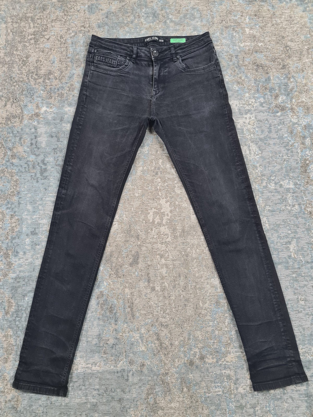 CARS Blast W32 L36 Slim STRETCH Bronno3236 Zwart, Kleding | Heren, Spijkerbroeken en Jeans, Verzenden, Zwart, W32 (confectie 46) of kleiner