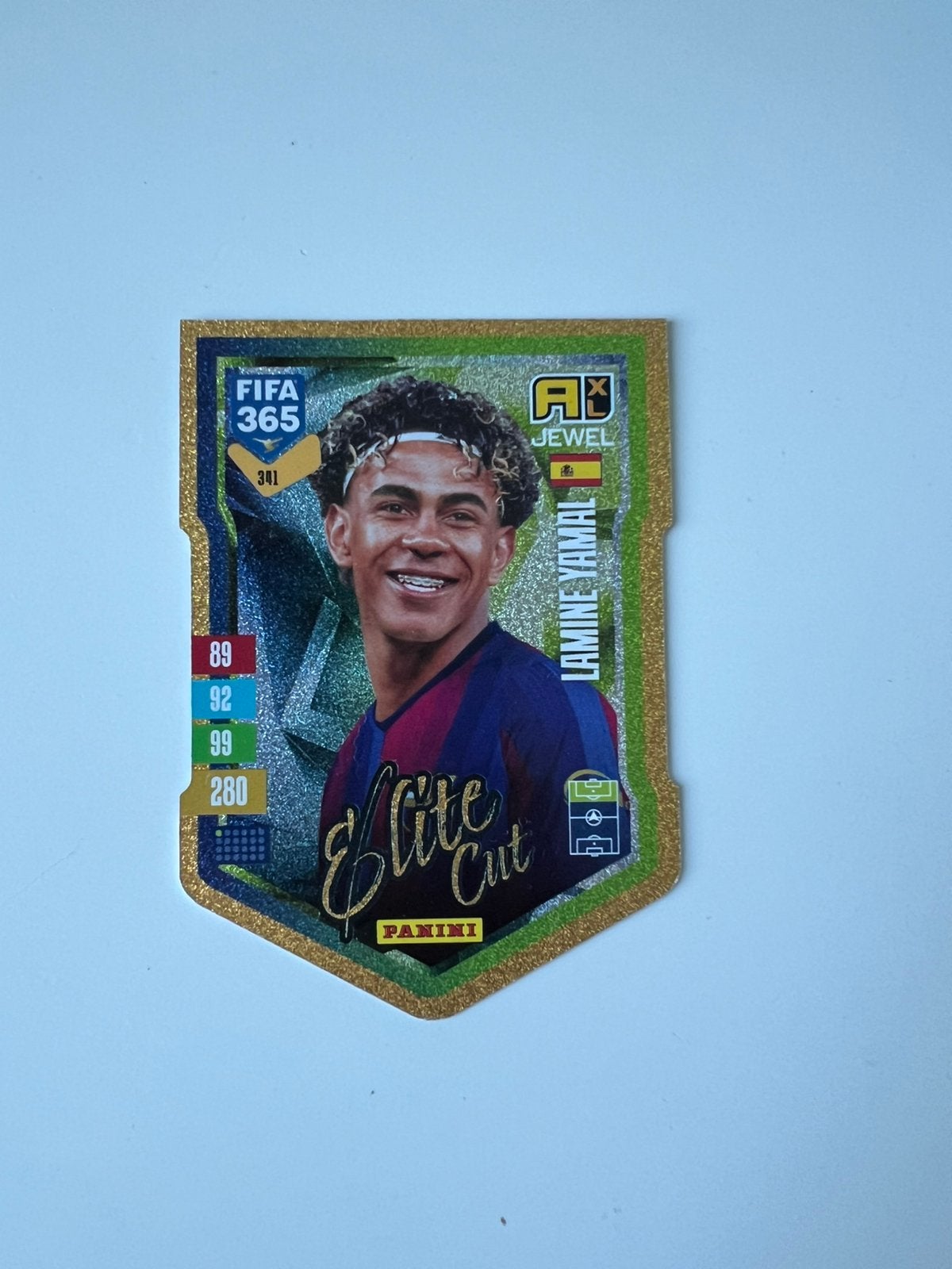 Panini 2027 Lamine Yamal, Ophalen of Verzenden, Zo goed als nieuw, Plaatje