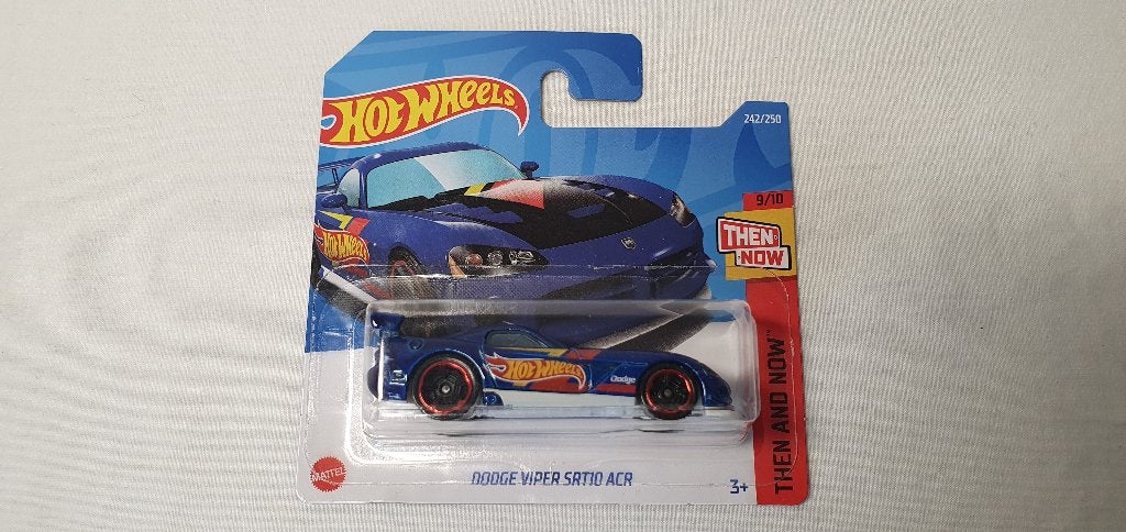 Hot Wheels Dodge Viper SRT10 ACR blauw, Ophalen of Verzenden, Nieuw, Auto