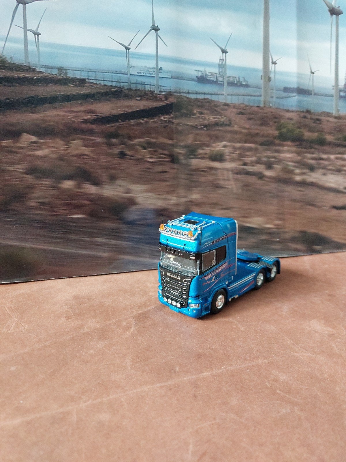 Tekno Scania R van Williamson., Hobby en Vrije tijd, Ophalen of Verzenden, Zo goed als nieuw, Bus of Vrachtwagen, Tekno