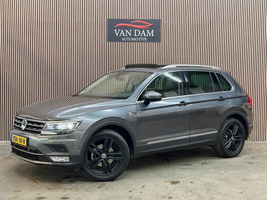 Volkswagen Tiguan 1.4 TSI ACT Highline 2017 DSG LED PANO CAM, 4 cilinders, 150 pk, Alcantara, Adaptive Cruise Control