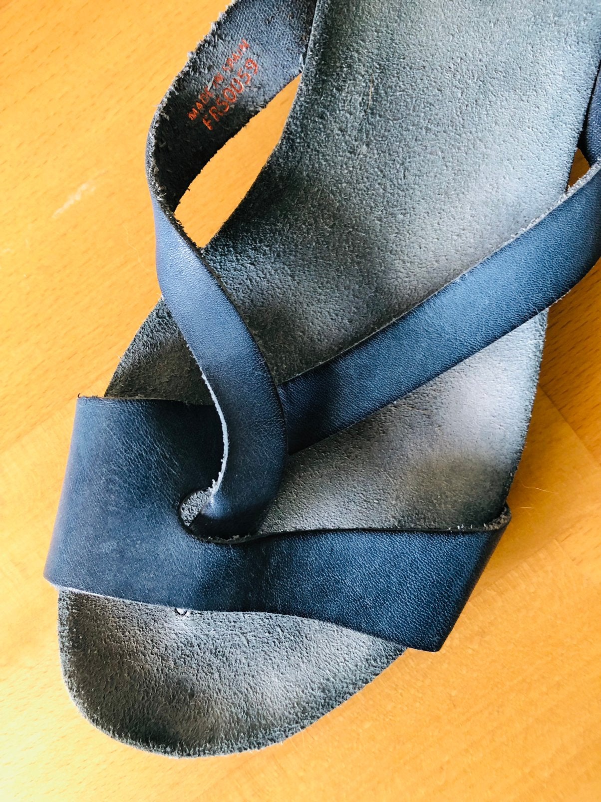 Fred de la Bretoniere slippers maat 41, Ophalen of Verzenden, Zo goed als nieuw, Blauw