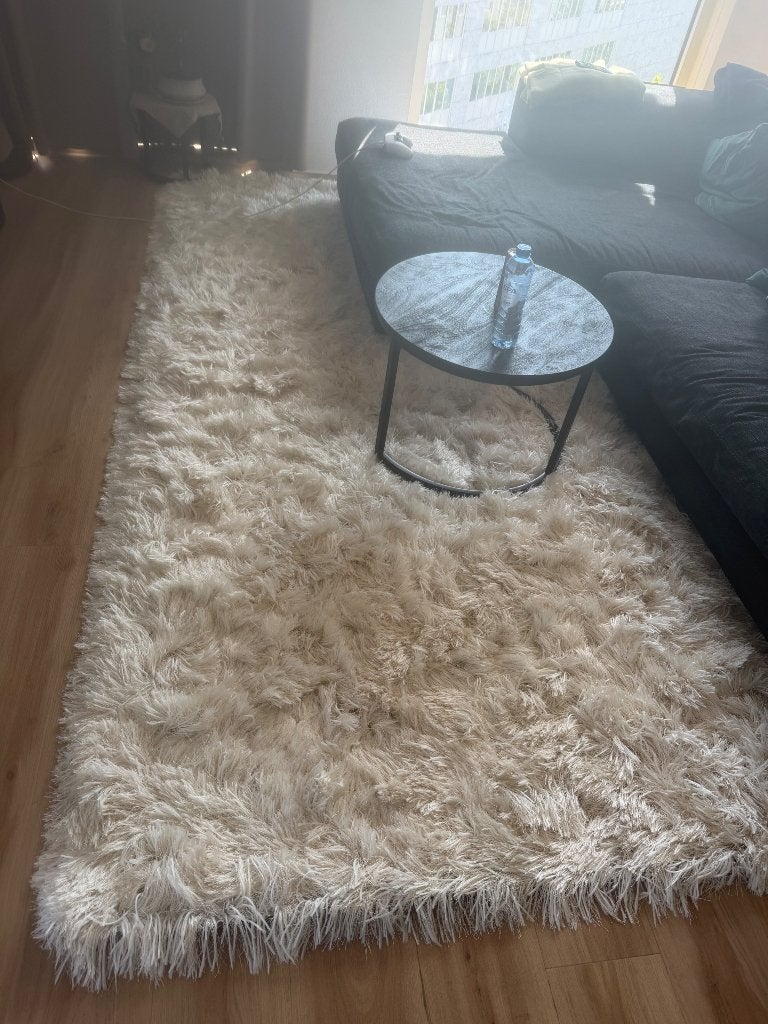 Tapijt/Vloerkleed, Ophalen, Wit, 200 cm of meer, Rechthoekig