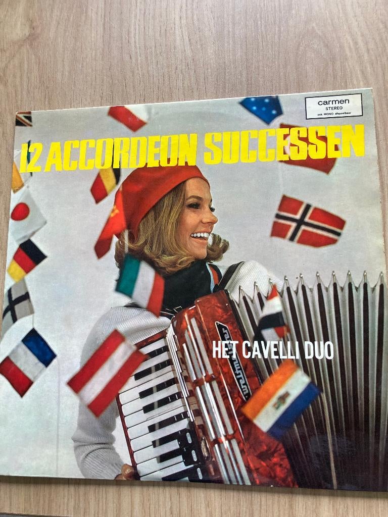 2x LP Accordeon muziek, Ophalen of Verzenden, Gebruikt, 12 inch, Overige soorten