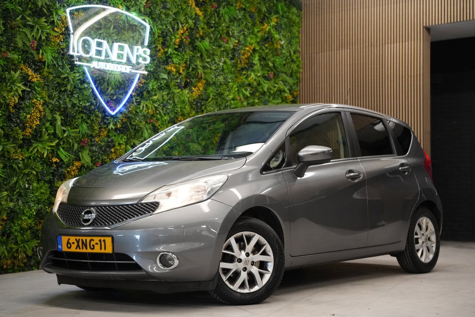 Nissan Note 1.2 Connect Edition / Cruise / Airco / Navi, Auto's, Euro 5, Stof, Zwart, Start-stop-systeem