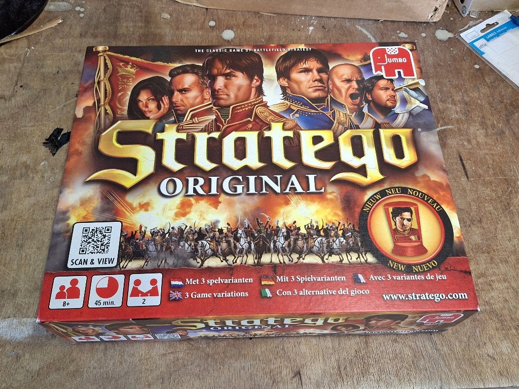 Jumbo Stratego Original bordspel als nieuw, Ophalen of Verzenden, Zo goed als nieuw, Jumbo