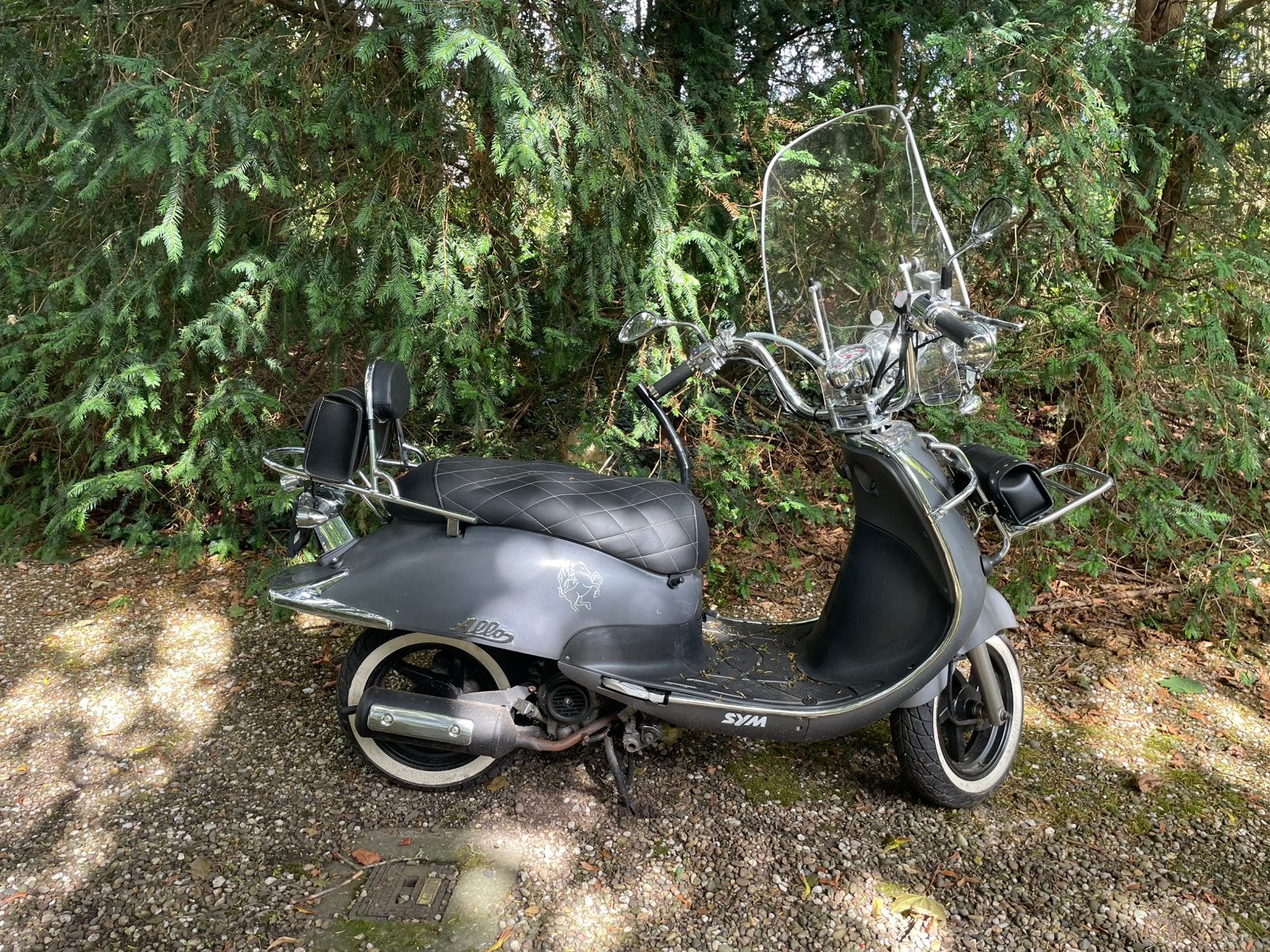 Unieke Sym scooter Allo te koop, Ophalen, Zo goed als nieuw, Benzine