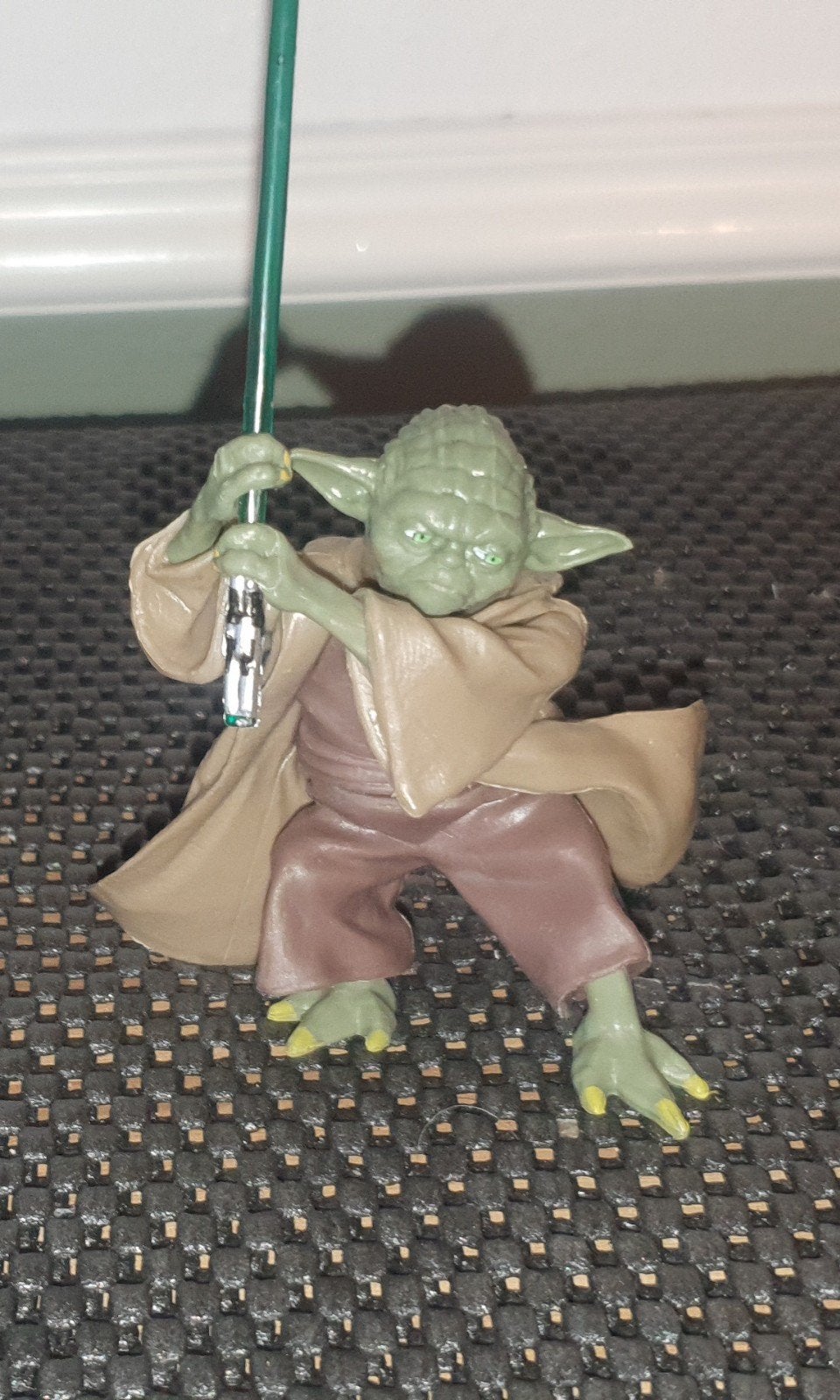 yoda beeldje, perfect voor star wars fans en verzamelaars., Ophalen of Verzenden, Nieuw, Actiefiguurtje
