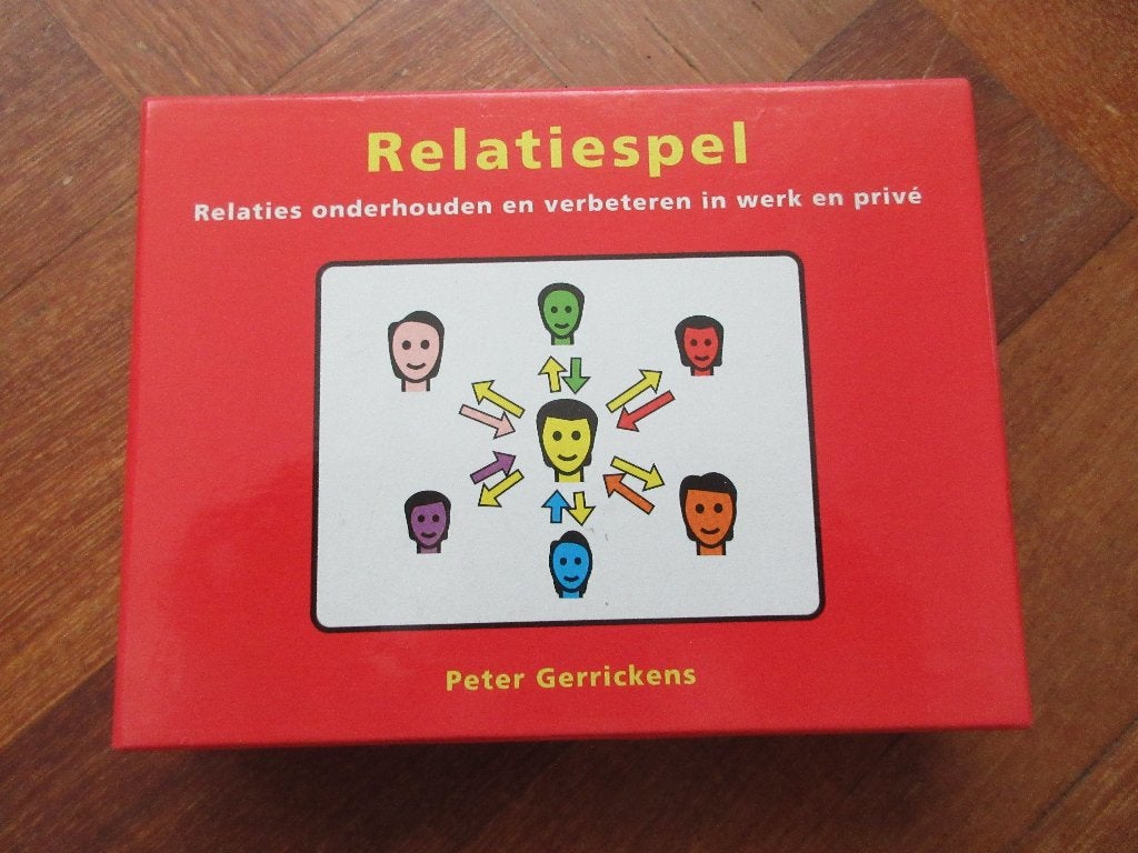 Relatiespel   Peter Gerrickens, Ophalen of Verzenden, Zo goed als nieuw, Peter gerricksen