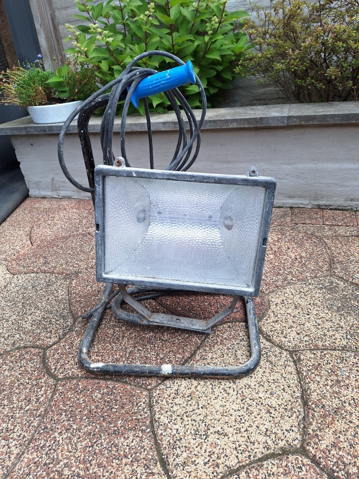 Eurolux Bouwlamp 1000 Watt, Doe-het-zelf en Verbouw, Bouwverlichting, Ophalen, Gebruikt, Met statief, Lamp met armatuur