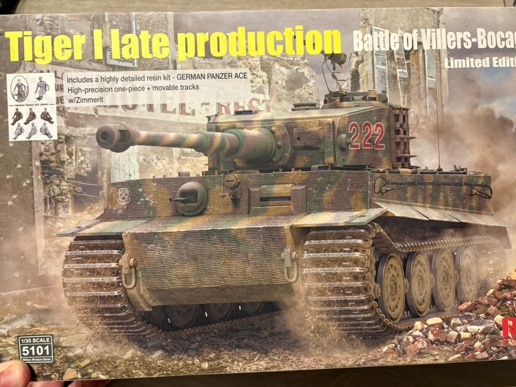 1/35 RFM Tiger I Late Production, Overige merken, Tank, 1:32 tot 1:50, Nieuw