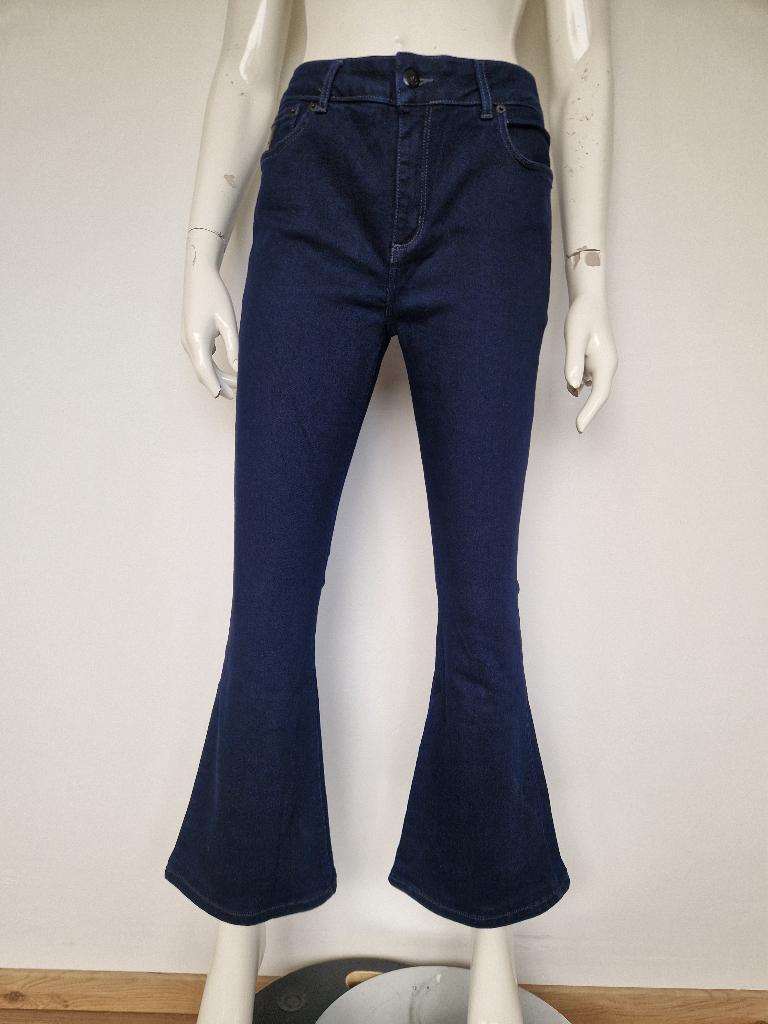 Lois Raval High Rise Flare. Maat 30-32. Donkerblauw., Blauw, Nijmegen, Verhip-vintage.nl, Ophalen of Verzenden