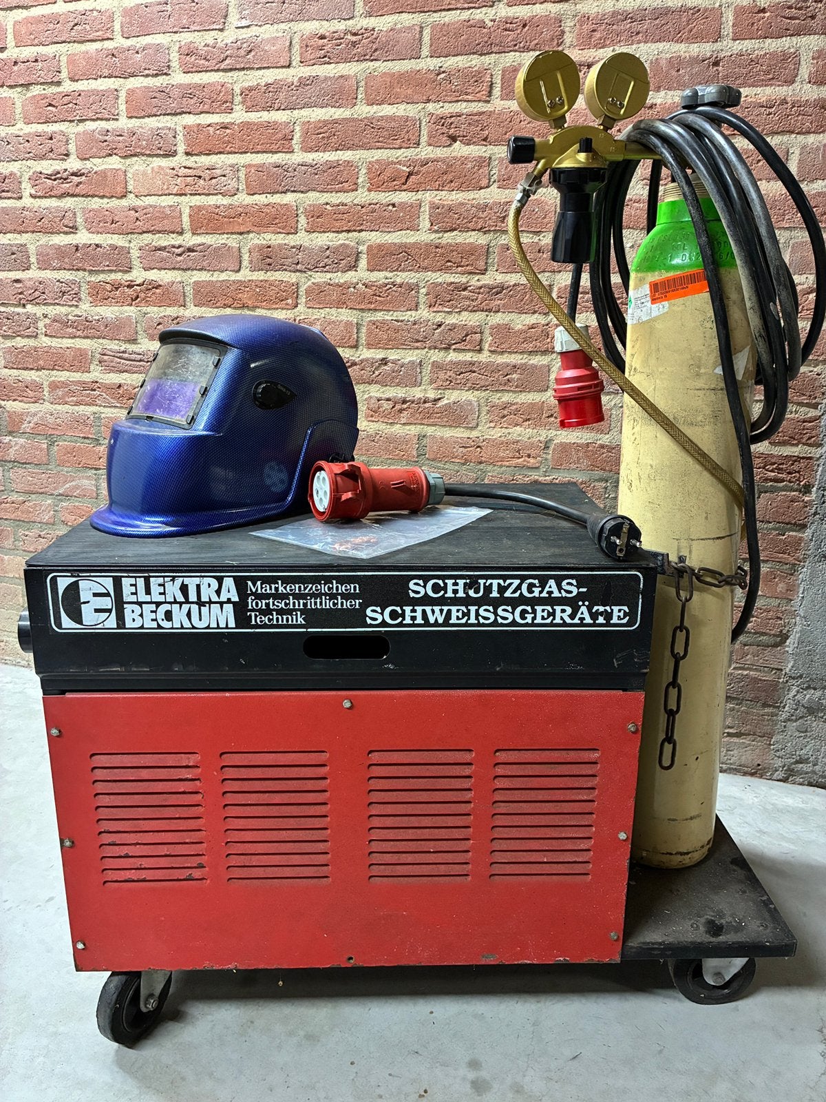 Lasapparaat Co2 Elektra Beckum 180/35 Combi 230/400V, Ophalen, Gebruikt, 150 tot 250 ampère, Co2