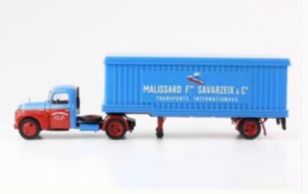 Citroen U23 Internat. containertransport schaal 1:43 Altaya, Verzenden, Nieuw, Auto, Overige merken