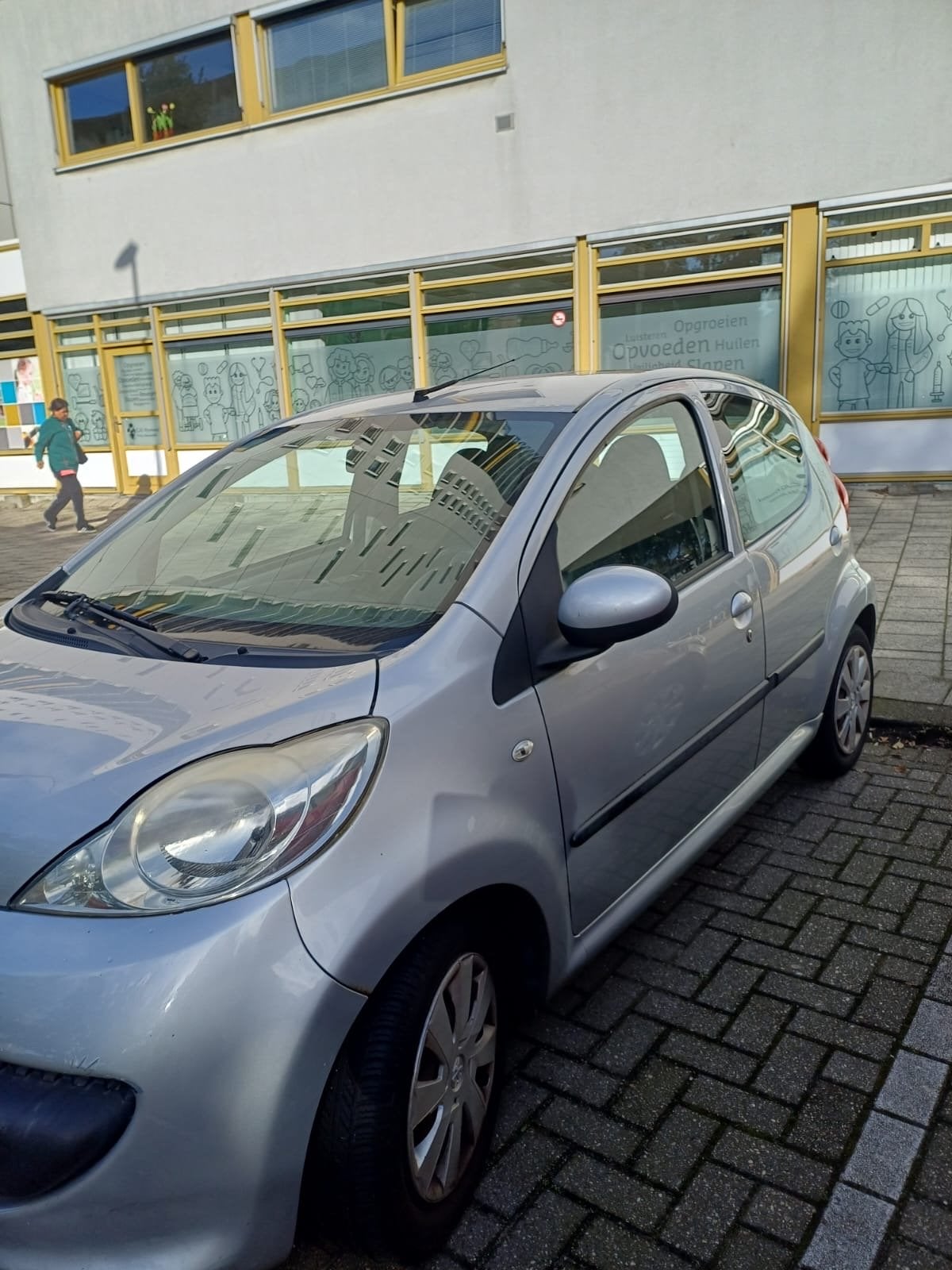 Peugeot 107 1.0 12V 5DR 2007 Grijs, Auto's, Voorwielaandrijving, 4 stoelen, 68 pk, Handgeschakeld