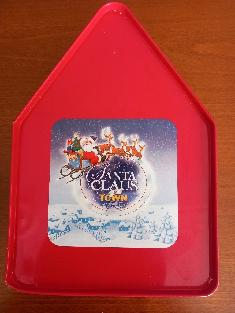 Kerst bewaarblik/ uitsteek vormpjes, Diversen, Kerst, Ophalen of Verzenden, Zo goed als nieuw