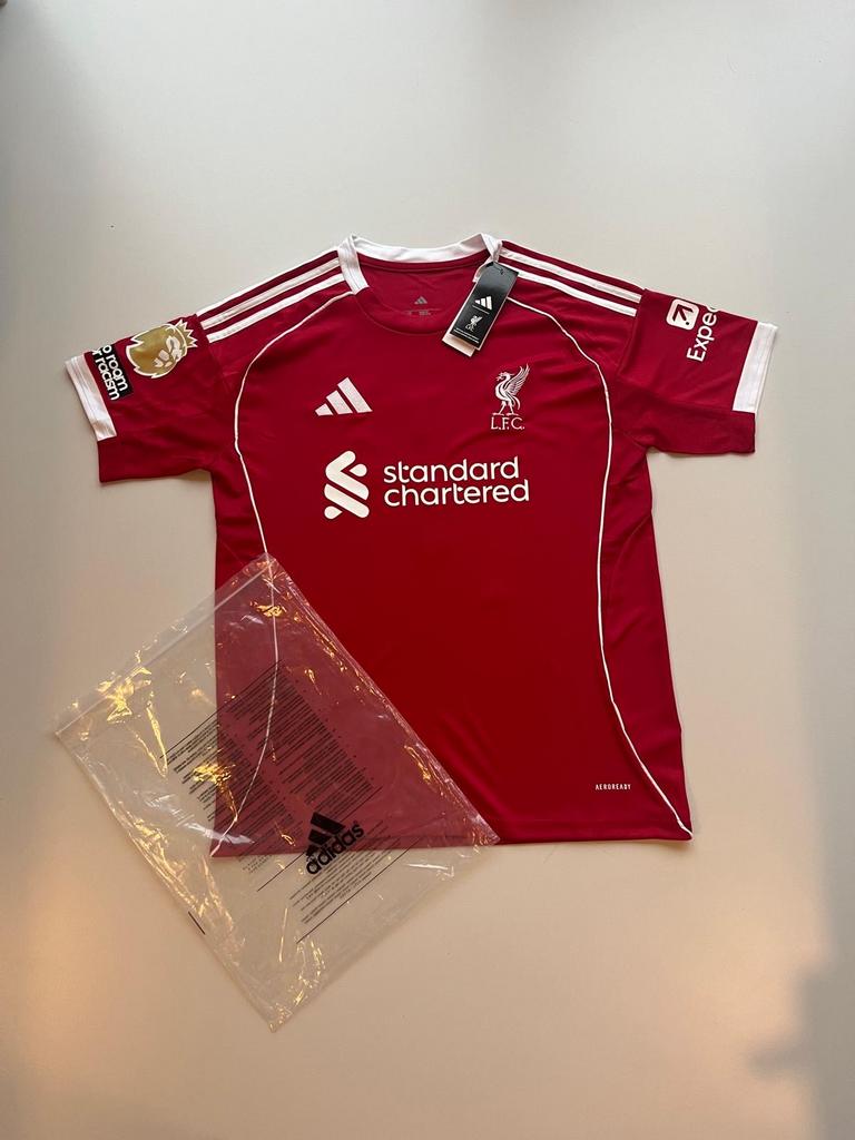 Adidas Liverpool FC Thuisshirt Rood Maat M Nieuw, Ophalen, Maat 48/50 (M), Nieuw, Voetbal