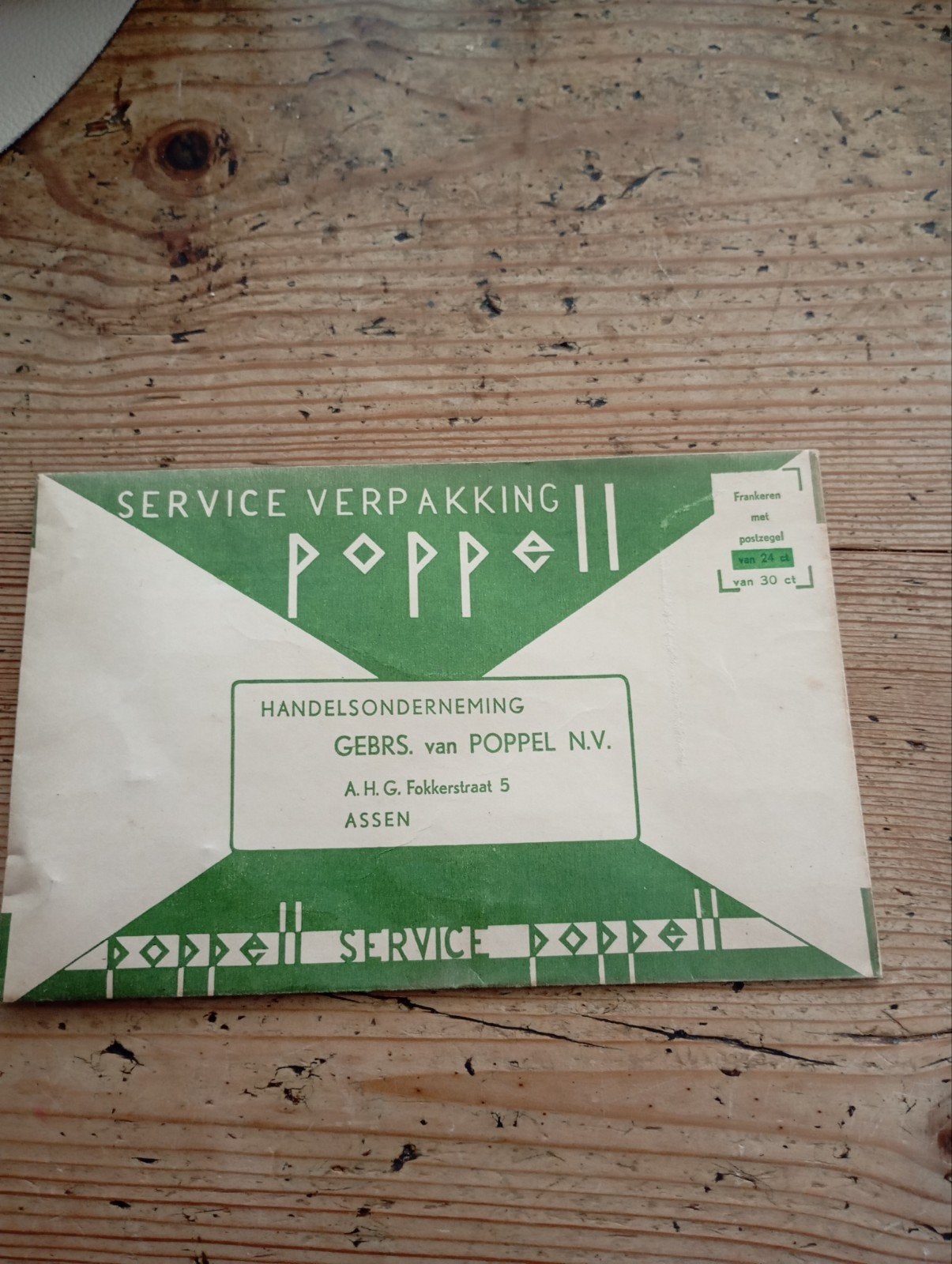 Vintage Poppel envelop Aanstekers izgst, Verzamelen, Ophalen of Verzenden, Gebruiksvoorwerp