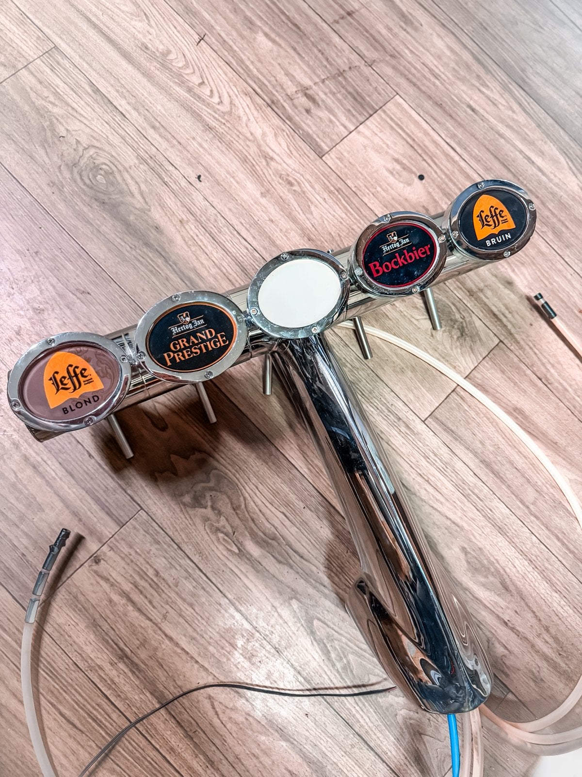 Complete professionele tapinstallatie / fustenkoeling, Ophalen, Gebruikt