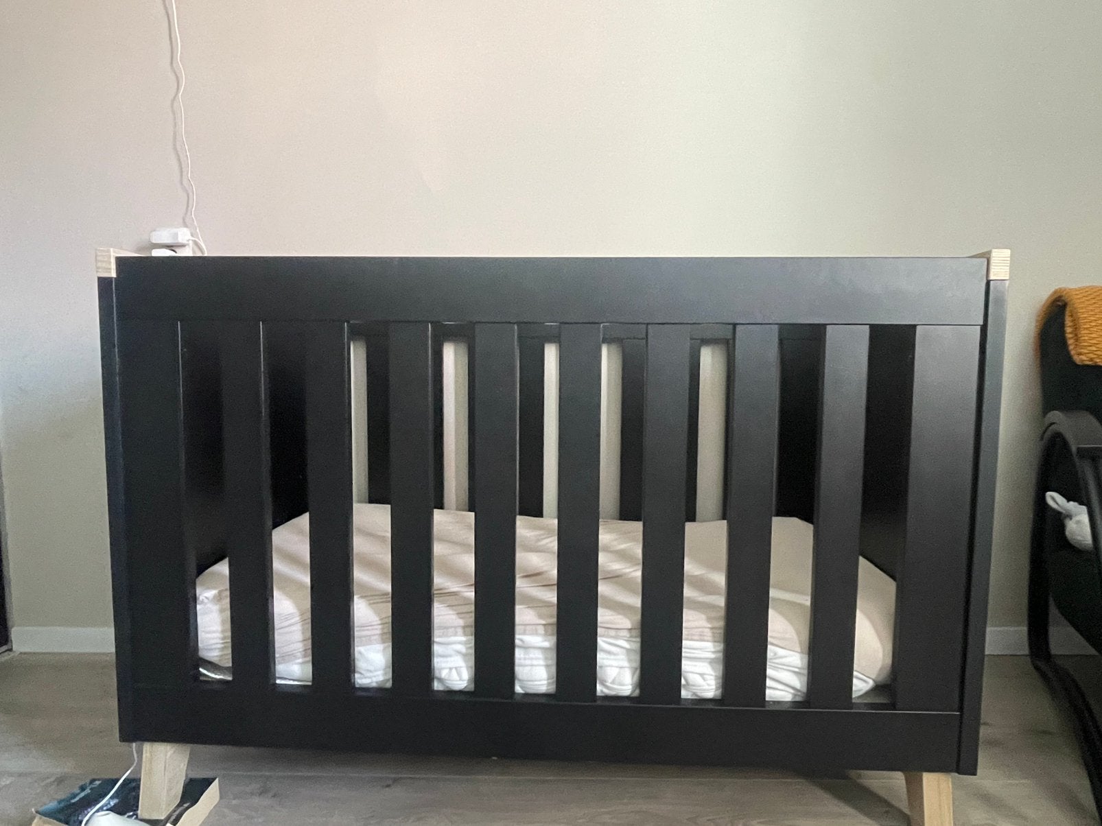 Baby bedje met matras, Ophalen, Gebruikt, Ledikant