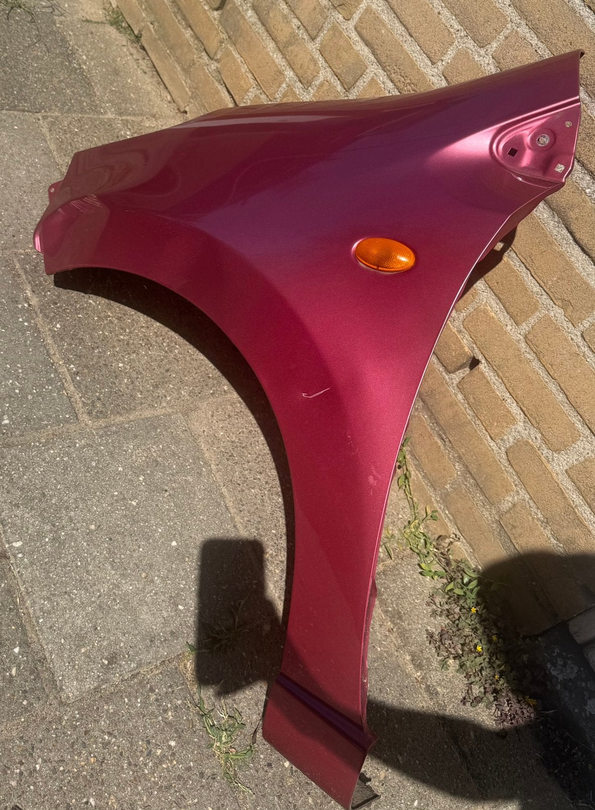 Suzuki Alto 2009 Roze Linksvoor Zijscherm, Ophalen, Gebruikt