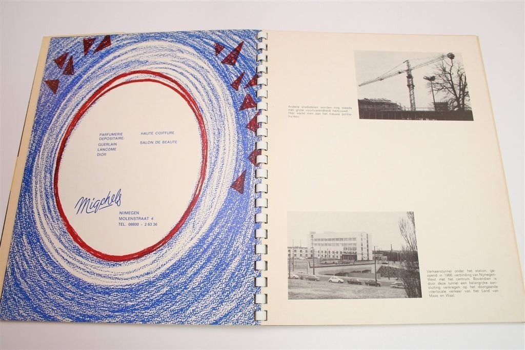 Uw Stad, Nijmegen [1966] — Fotoboek met Oude Advertenties, Ophalen of Verzenden, Gelezen