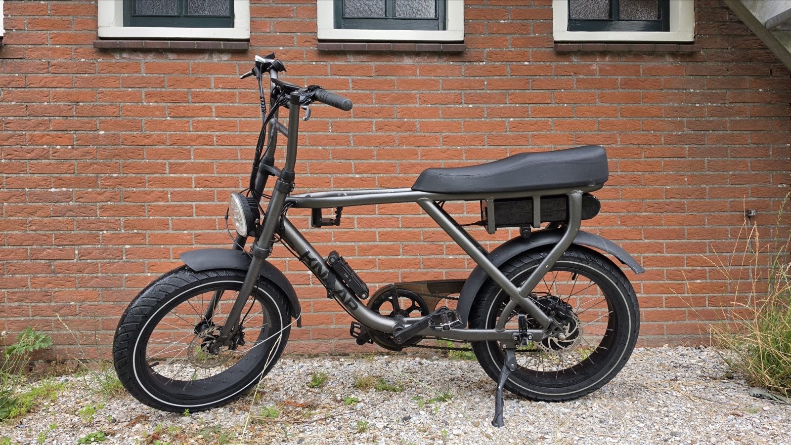 Knaap AMS E-Bike Fatbike - Spacegrey, Ophalen, Gebruikt, Overige merken