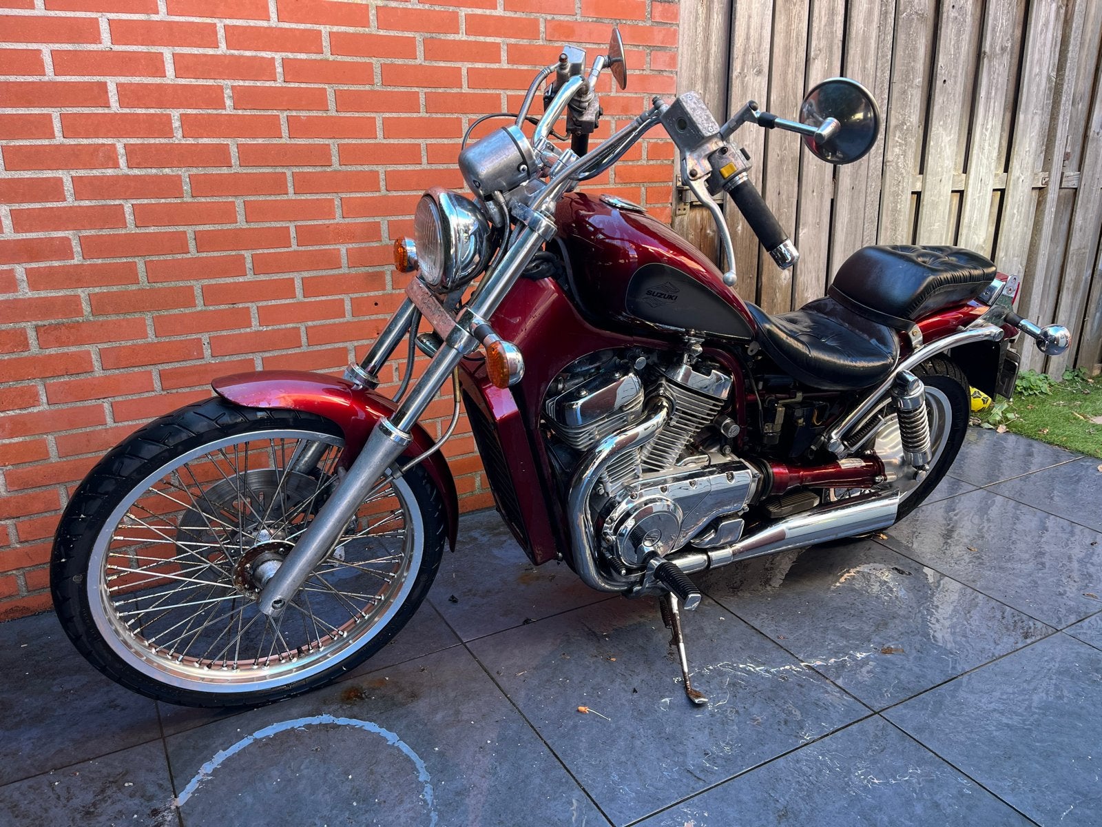 Suzuki Intruder 800 GL - 1996 - 25kW, Motoren, Cardan-aandrijving, 2 cilinders, Chopper, Gebruikt