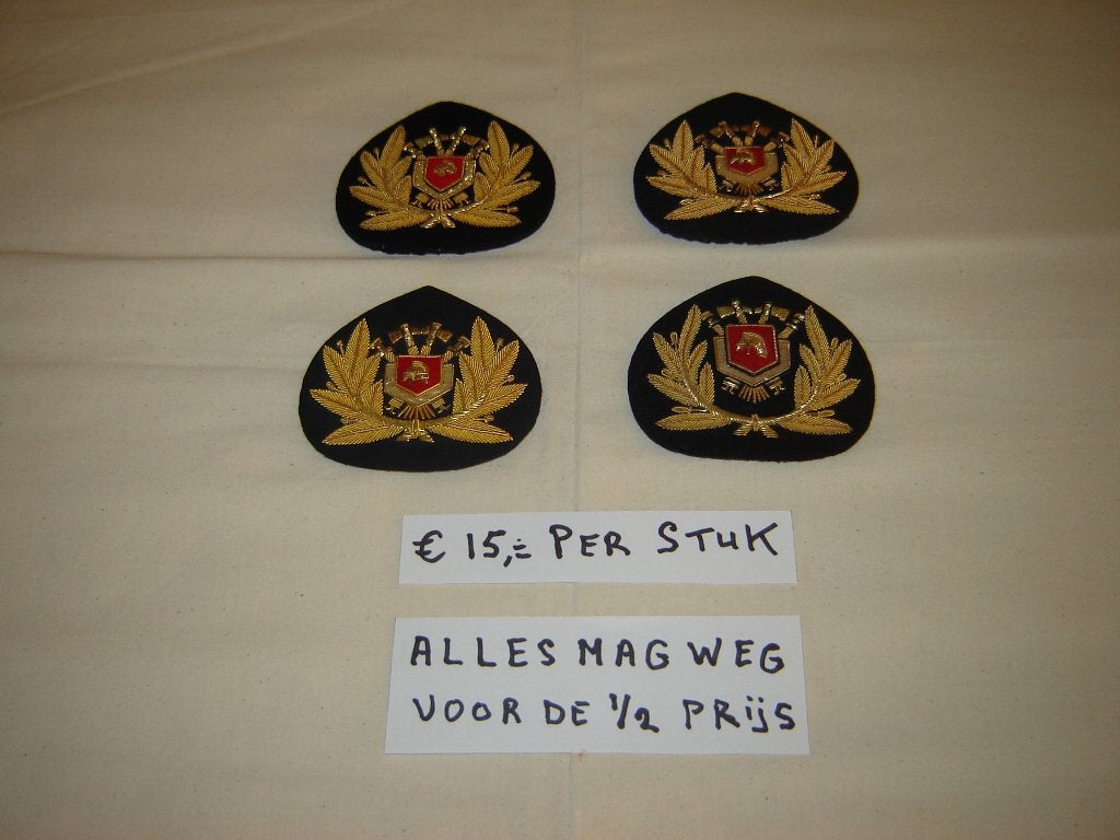 BRANDWEER  PET EMBLEEM, Ophalen of Verzenden, Overige soorten, Nederland, Embleem of Badge