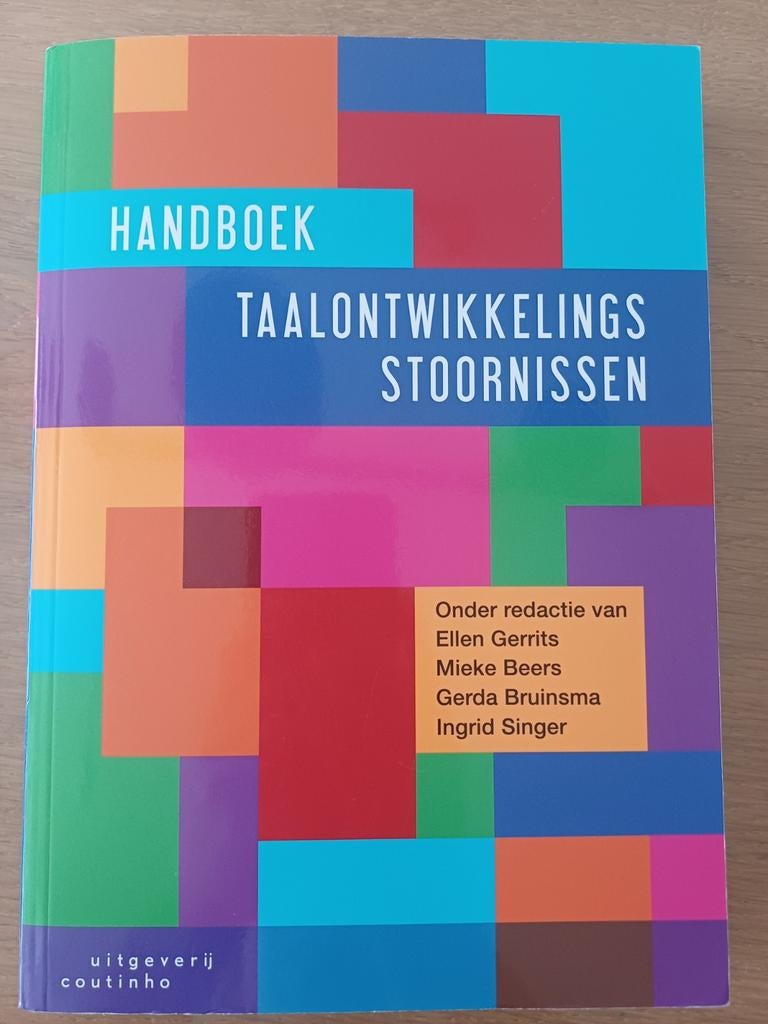 Handboek Taalontwikkelingsstoornissen - Ellen Gerrits, Boeken, Ellen Gerrits, Mieke Beers, Gerda Bruinsma, Ingrid Singer, Zo goed als nieuw