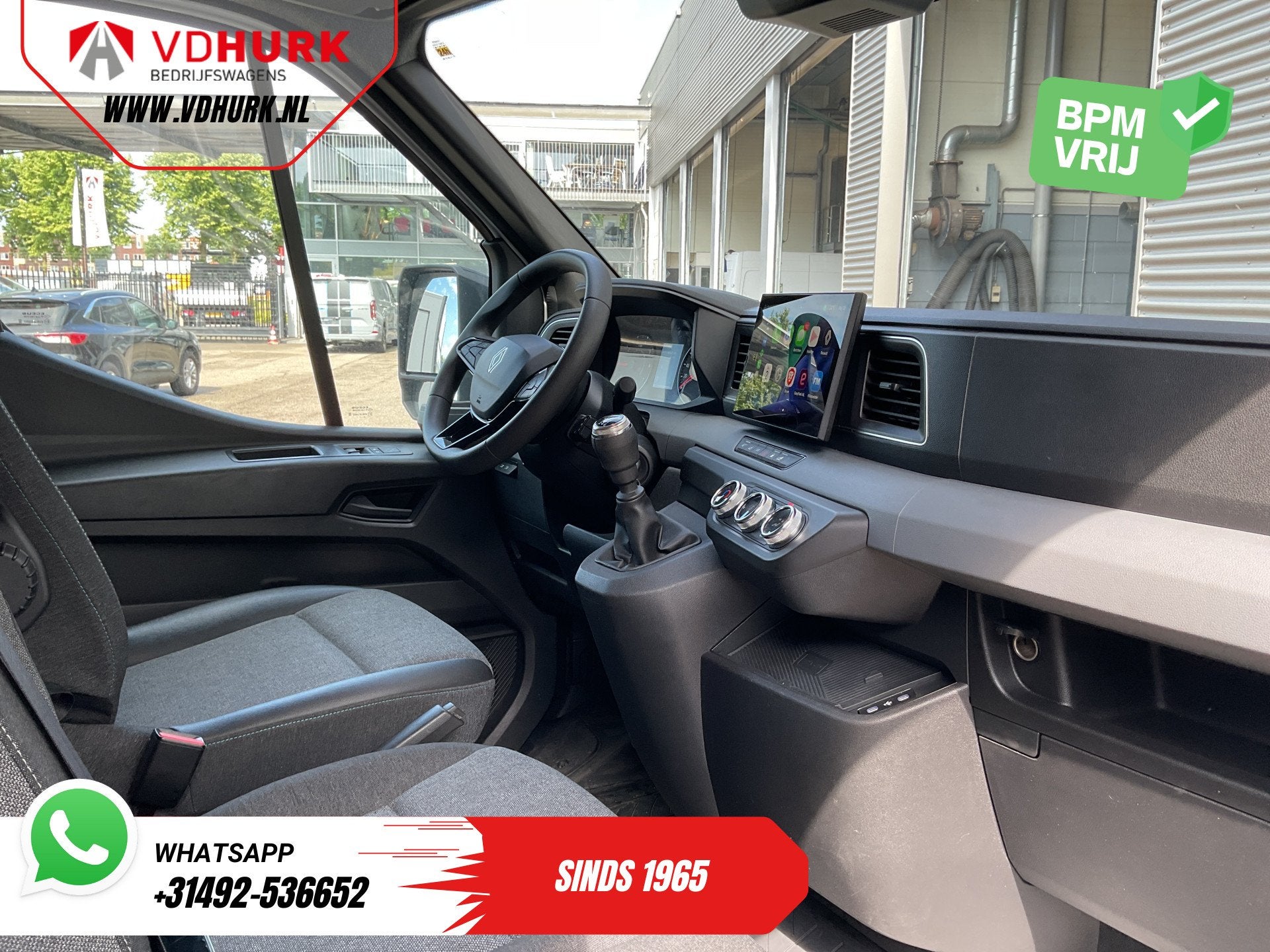 Renault Master 2.0 dCi 150 pk L3H2 LED/ Carplay/ Navi/ Camer, Voorwielaandrijving, 1998 cc, Stof, Gebruikt