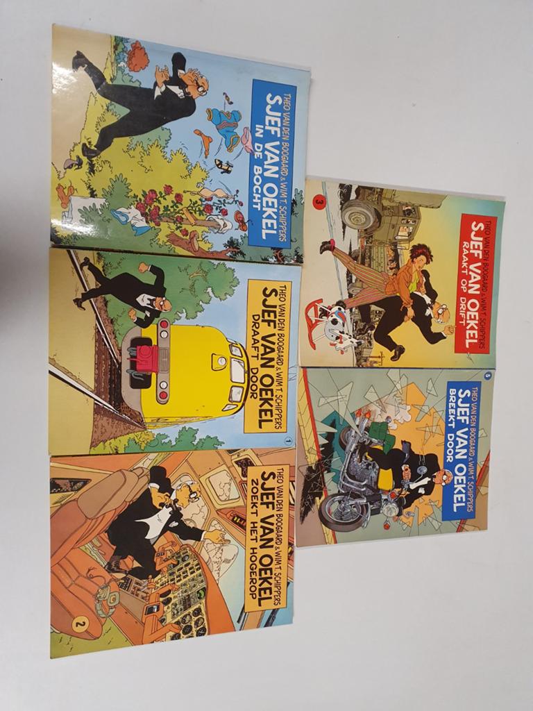 Sjef van oekel strips, Meerdere comics, Ophalen of Verzenden, Zo goed als nieuw, Europa