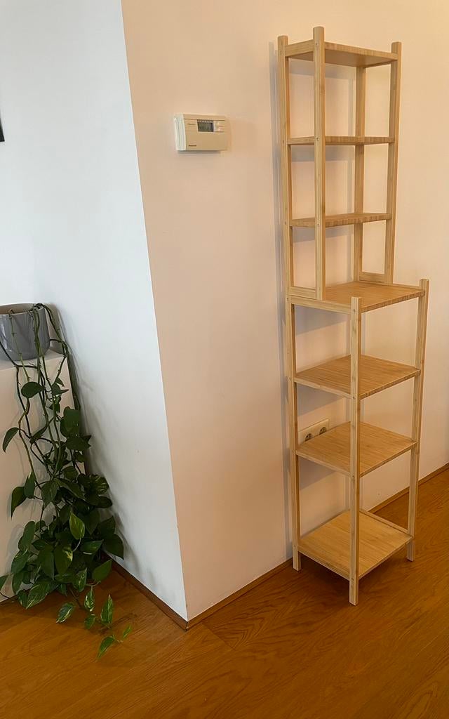 Bathroom shelving unit - Bamboo, Huis en Inrichting, Kasten | Stellingkasten, Ophalen of Verzenden, Zo goed als nieuw